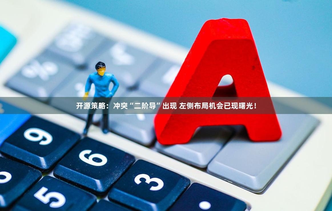 开源策略：冲突“二阶导”出现 左侧布局机会已现曙光！
