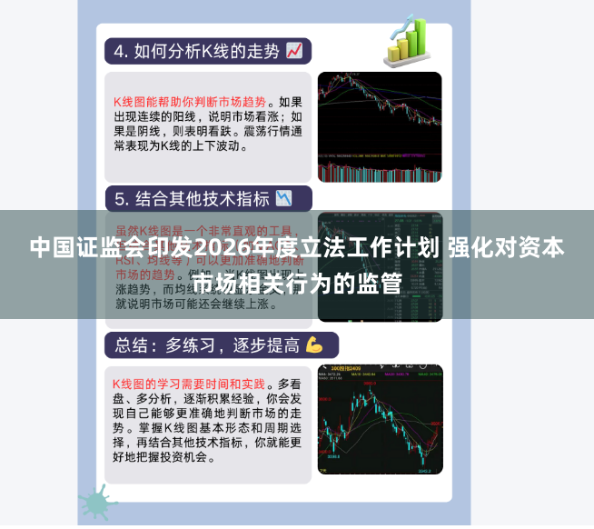 中国证监会印发2026年度立法工作计划 强化对资本市场相关行为的监管