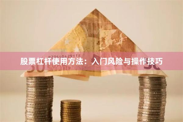 股票杠杆使用方法：入门风险与操作技巧